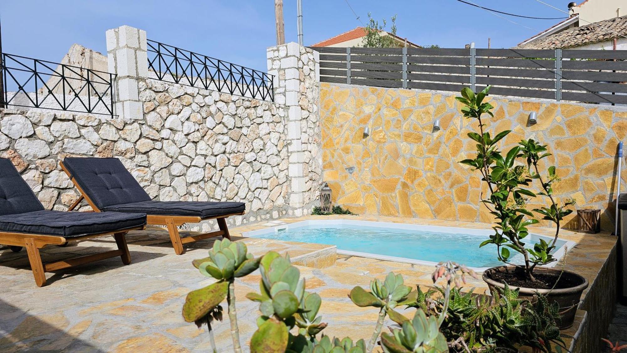 Villa Apoplous With Pool Asos Exterior photo